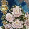 boeket met olielamp